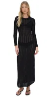 Beach Riot Dolly Dress Midnight In Black