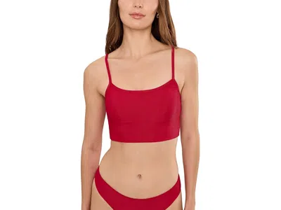 Beach Riot Elara Top In Red