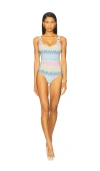 Beach Riot Elina One Piece Swimsuit In Multi