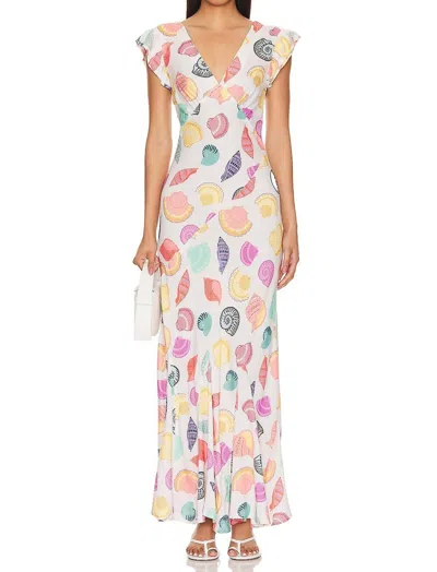 Beach Riot Elodie Dress In Coastal Jewel In Multi