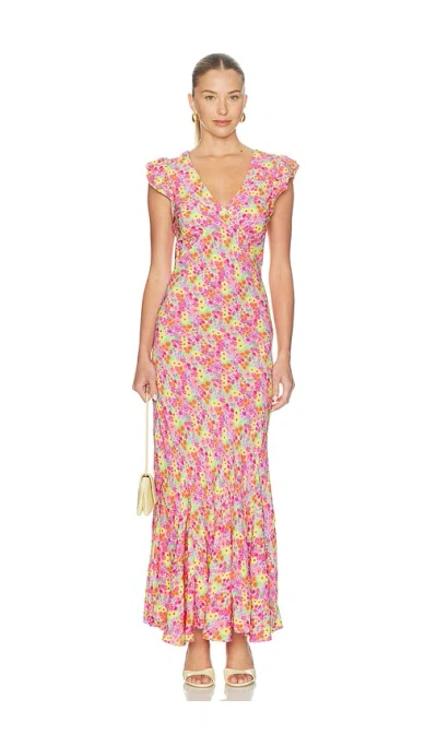 Beach Riot Elodie Dress In Multi