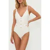 Beach Riot Eloise One Piece Swimsuit In I Do Ivory