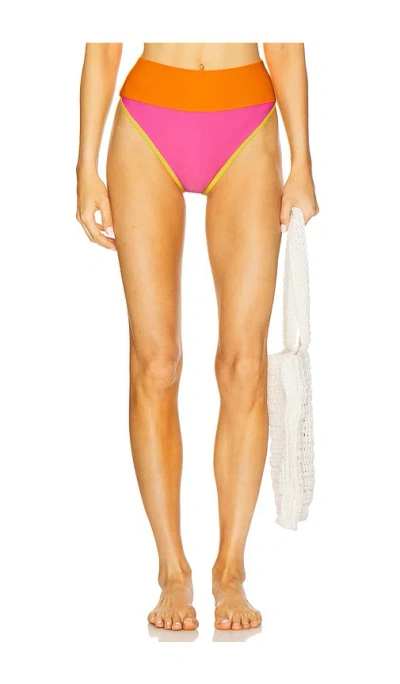 Beach Riot Emmy Bikini Bottom In Yellow