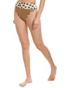 Beach Riot Highway Bikini Bottom In Brown