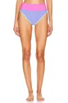 Beach Riot Emmy Bikini Bottom In High Tide In Blue