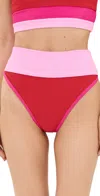 Beach Riot Isle Bottom In Gumdrop Colorblock