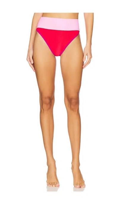 Beach Riot Emmy Bottom In Gumdrop Colorblock