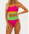 BEACH RIOT EMMY BOTTOM IN NEON SUNSET