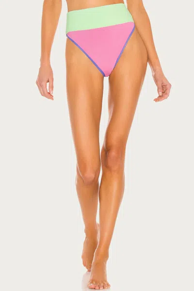 Beach Riot Emmy Bottom In Sherbert In Multi