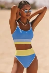 Beach Riot Emmy Swim Bottoms In Blue