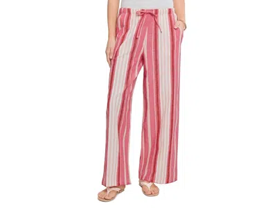 Beach Riot Enslie Pants Women's Clothing Bubblegum Stripe: Md One Size In Pink