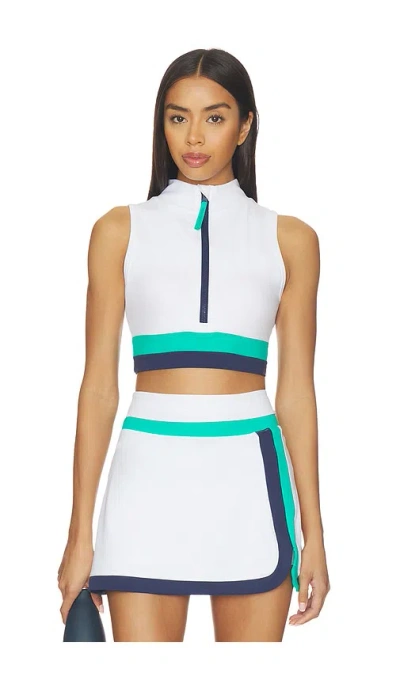 Beach Riot Etta Top In Twilight Tides Colorblock
