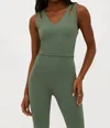 Beach Riot Evelina Top In Queen Palm In Multi