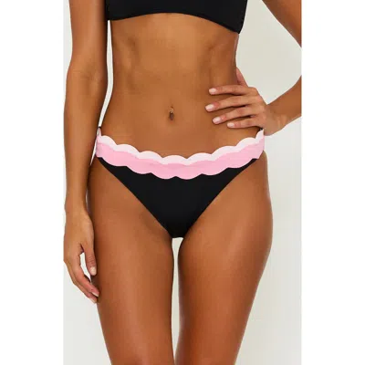 Beach Riot Fay High Waist Bikini Bottoms In Purple
