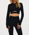 Beach Riot Francine Top In Black