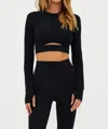 Beach Riot Francine Top In Black