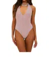 Beach Riot Frida V-neck One Piece In Petal Stripes