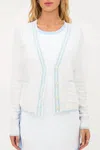 Beach Riot Gene Knit Cardigan In Coastal Waves In Blue