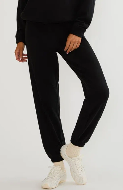 Beach Riot Georgie Jogger Pants In Black