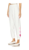 Beach Riot Georgie Sweatpants In Xoxo Cream