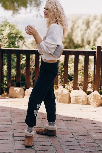 Beach Riot Georgie Pants In Black