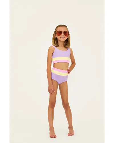 Beach Riot Girls' Lil Mackenzie Heidi 2 Pc. Swimsuit - Little Kid, Big Kid In Sublime