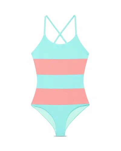 Beach Riot Girls' Little Calista One Piece Swimsuit - Little Kid, Big Kid In Multi