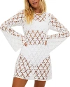 Beach Riot Goldie Crochet Cover-up Dress In White