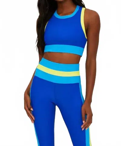Beach Riot Gwen Top In Riviera Colorblock In Multi