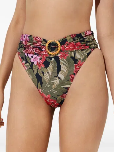 Beach Riot Halle Bikini Bottoms In Multi