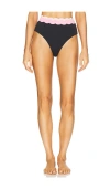Beach Riot Harriet Bottom In Sweet Berry Wave In Sweet Berry Wave