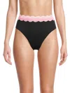 Beach Riot Harriet Bottom In Sweet Berry Wave In Multi