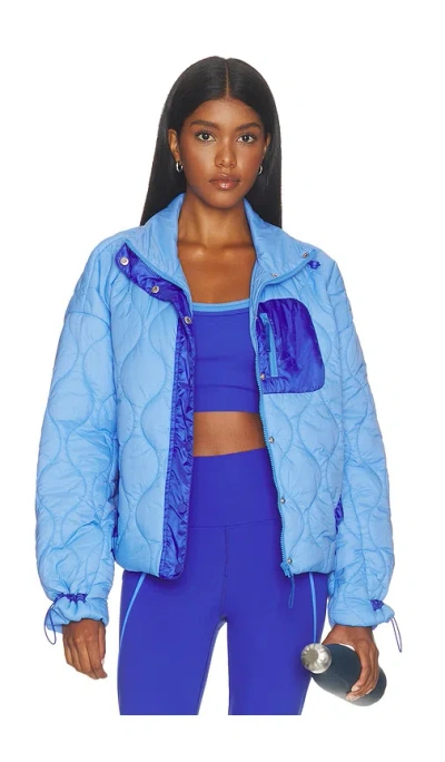 Beach Riot Harvie Jacket In Blue