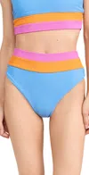 Beach Riot Eva Top In Sundazed Colorblock In Daydreamer Colorblock