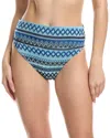 Beach Riot Highway Bikini Bottom In Blue