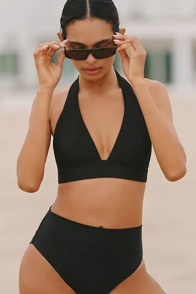 Beach Riot Highway Bikini Bottoms In Black