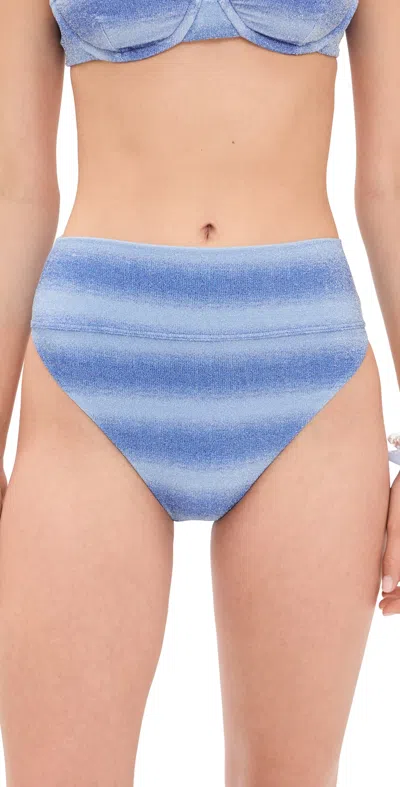 Beach Riot Highway Bikini Bottoms Sapphire Sea In Blue
