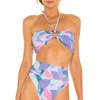 Beach Riot Highway Bottom In Mauve Mod In Petal