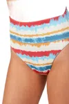 Beach Riot Highway Bottom In Primary Dip Dye In Multi