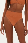 Beach Riot Highway High Waist Bikini Bottoms