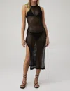 Beach Riot Holly Cover Up Dress In Black
