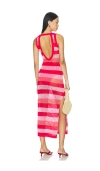 Beach Riot Holly Rose Dress In Red