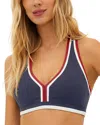 Beach Riot Ida Colorblock Racerback Sports Bra
