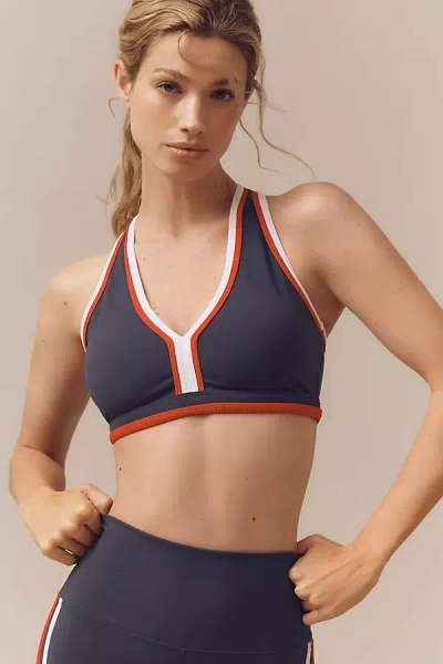 Beach Riot Ida Sports Bra In Blue