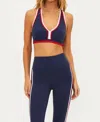 Beach Riot Ida Top In Americana Colorblock In Blue