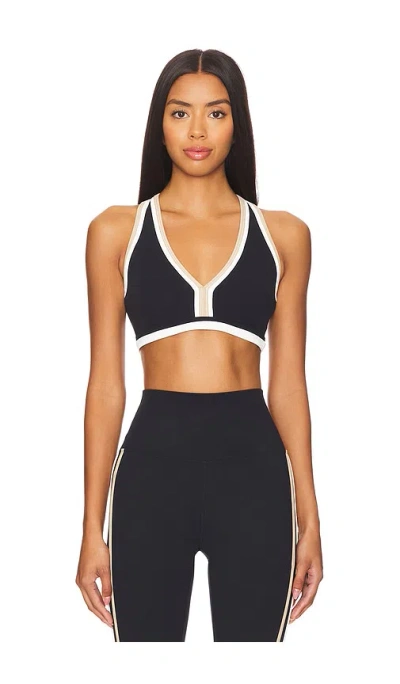 Beach Riot Nella High Waist Leggings In Sandshell Colorblock In Black