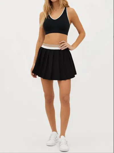 Beach Riot Irina Skirt In Black