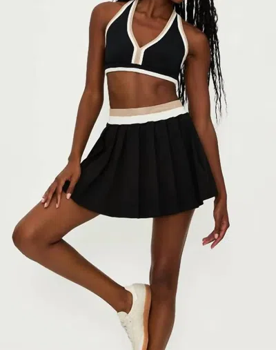 Beach Riot Irina Skirt In Sandshell Colorblock In Multi