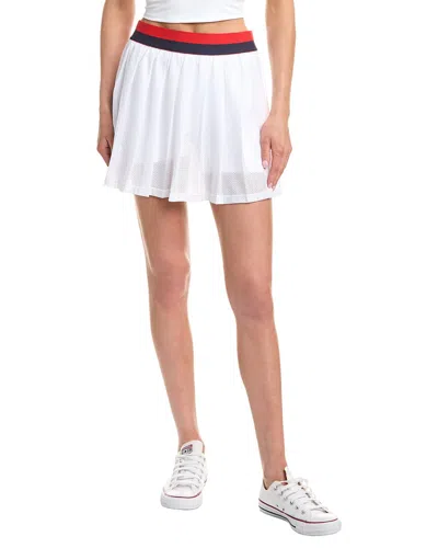 Beach Riot Irina Skirt In Cherry Indigo Colorblock