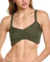 Beach Riot Iris Top In Green
